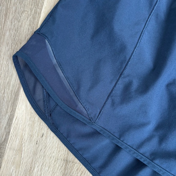 Lululemon Hotty Hot Shorts 2 Long 4” Navy Blue Size 10 Tall - Picture 4 of 10